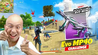 Only New Mp40 Evo 2.0 Challenge in Solo Vs Squad 😲Tonde Gamer - Free Fire Max