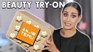 WE'VE GOT DUPES | TEMU MAKEUP TRY-ON