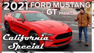 NEW 2021 Ford Mustang GT PREMIUM | California Special Edition | Review