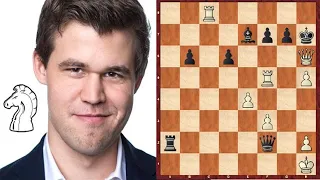 Top 5 Beautiful Queen Sacrifice from World Champion Magnus Carlsen