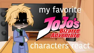 (discontinued) my favorite jojo characters react to eachother: yoshikage kira / gacha club / jjba