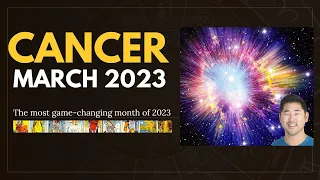 Cancer March 2023 - What An Auspicious Month! 😍🍾 ♋️ Monthly Tarot Horoscope