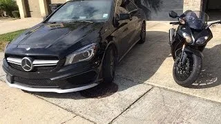 Mercedes Benz CLA 45 AMG vs Kawasaki ZX10R: Which One You Pick???