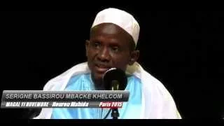 Serigne Bassirou Mbacké Khelcom, Magal 11 novembre Paris 2015