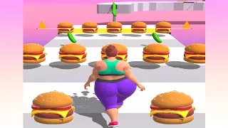 FAT 2 FIT 🍔 Game All Levels Android,iOS Gameplay Level 8