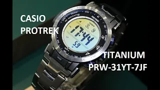 CASIO ProTrek PRW-31YT-7JF Titanium