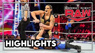 Ronda Rousey & Shayna Baszler vs Katana Chance & Kayden Carter - RAW 06/05/23 Highlights