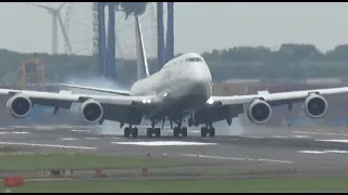 Boeing747-830/Lufthansa/羽田空港着陸