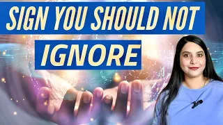 Sign you Should not Ignore Right Now..Law  by of Attraction ||SparklingSouls