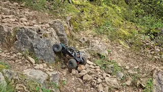 crawler LCG - Test du parcours du Col du Renard