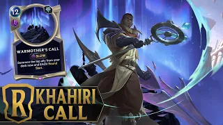 Khahiri The Returned and Warmother's Call Combo - Trundle Deck - Legends of Runeterra - Patch 2.5.0