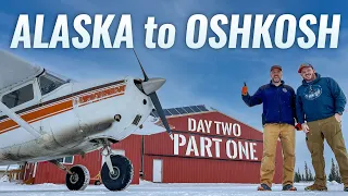 ALASKA to OSH | Day 2 | SVFR + HARD Mountain Flying + ForeFlight SynVis