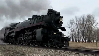 Canadian pacific 2816 - Didsbury Alberta - March 19 2024