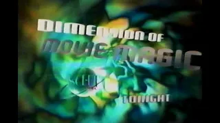Sci-Fi Channel promo for Dimension of Movie Magic's double feature of "Severed Ties" and "Habitat".