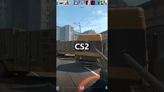 CS:GO Wallbangs vs. CS2 Wallbangs (Overpass)