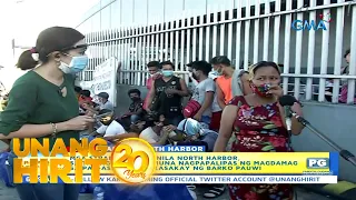 Unang Hirit: Locally stranded individuals, nagtitiis habang naghihintay sa Manila North Harbor