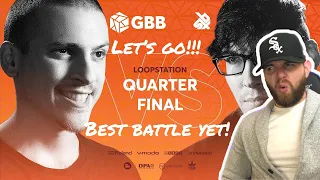 [Industry Ghostwriter] Reacts to: NME vs BREZ- Grand Beatbox Battle 2019- LOOPSTATION 1/4 Final 😳