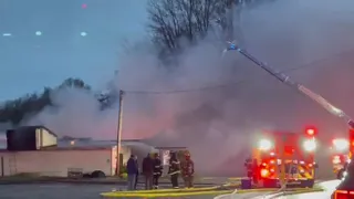 Crews battle fire at Painesville Township nursery