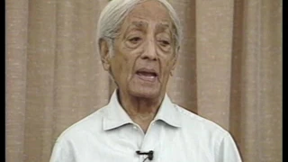 J. Krishnamurti - Saanen 1984 - Public Talk 3 - Thought and the divisive process