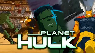 ¿La mejor película de Hulk? - PLANET HULK - RESUMEN / REVIEW