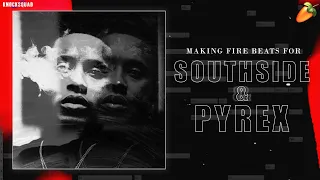 HOW SOUTHSIDE & PYREX WHIPPA CREATES BOUNCY MELODIES AND DRUMS | FL STUDIO 20 TUTORIAL