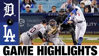 Tigers vs. Dodgers Game Highlights (4/29/22) | MLB Highlights