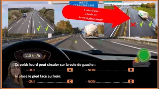 ✅Test code de la route 2023 #41  Permis de conduire