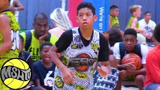 Robert Hinton combines SIZE & SKILL at the 2018 EBC Jr All American Camp