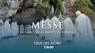 Messe depuis la Grotte de Lourdes - 25/05/2024