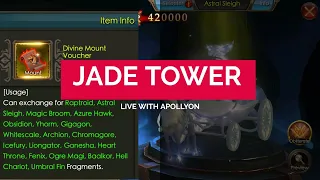 Jade Tower 1-50 Floor - Live With Apollyon - Legacy Of Discord - Chilling
