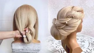 Easy evening hairstyle. Beautiful hairstyle step by step