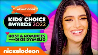 Dixie D’Amelio Announces KCA Hosts & Nominees! | Kids' Choice Awards 2022