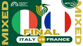 Italy vs France - 🥇 MIXED Final — European Ultimate Championships #EUC2023