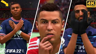 FIFA 22 - All Camera Celebrations ft. CR7, Mbappe😬| 4K 60FPS 🎮⚽