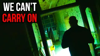 We Had To GET OUT OF THIS PLACE - The Old Manor Hospital (Paranormal Investigation)