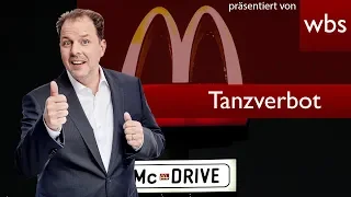 McDonalds Mitarbeiter droht Tanzverbot mit Anzeige - wer hat Recht? RA Solmecke
