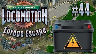 Chris Sawyer's Locomotion: Europe Escape - Ep. 44: BATTERIES INCLUDED