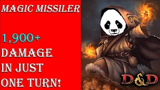 Magic Missile Mage | Dealing Insane Burst Damage Using Magic Missile | D&D 5e Optimization guide