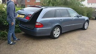 Mercedes E Class S211 Automatic Boot Cover