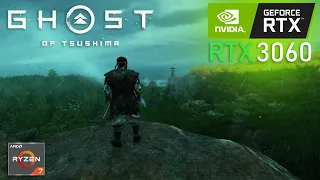 Ghost of Tsushima : RTX 3060 + RYZEN 7 5700X : 1080p / 1440p