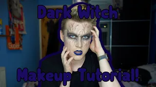 Dark Witch Makeup Tutorial! | Face Mask Fridays! | RandomJosh