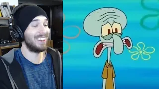 SQUIDWARD IS MY SPIRIT ANIMAL! - 40 Times Squidward Was The Most Relatable Character Ever Reaction!