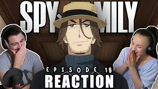 SPY x FAMILY Episode 18 REACTION! | "Uncle the Private Tutor/Daybreak"
