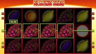 Merkur Magie Online - Blazing Star - Nette Gewinne auf 1 Euro Einsatz - Echtgeld