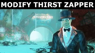 Fallout 4 Nuka World - How To Modify Thirst Zapper - Project Cobalt Schematics Location