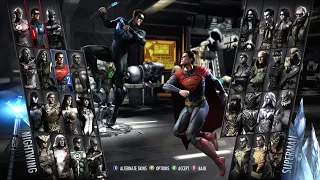 Nightwing vs Superman Injustice gods among us