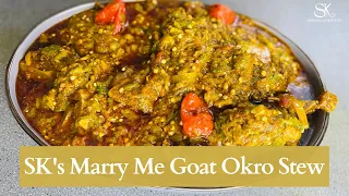 Quick and Easy Ghanaian Okro Stew | How to make delicious Ghanaian Okro Stew