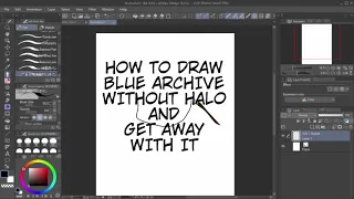 ArTip: Draw Blue Archive Without Halos and Get Away With It