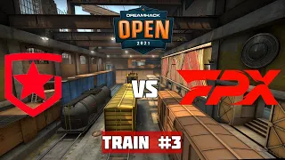 1/2 ФИНАЛ. GAMBIT vs FPX. MAP-3 TRAIN. DREAMHACK OPEN JANUARY 2021