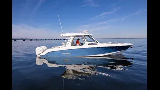 Boston Whaler 350 Realm! Loaded with features and goodies! Walk through by MarineMax Naples